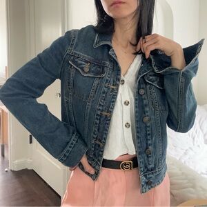 Free People Denim Jean Jacket XS